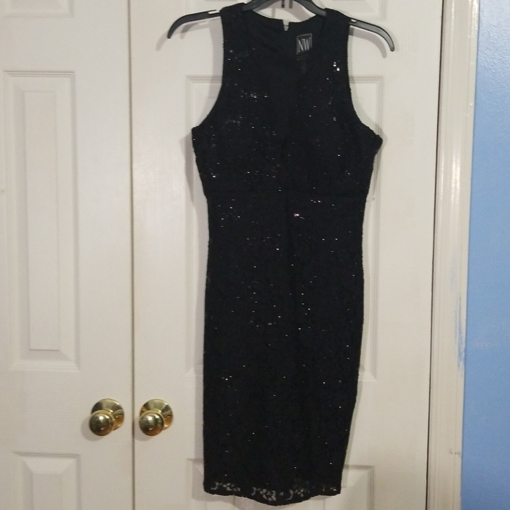 Beautiful black lace dress